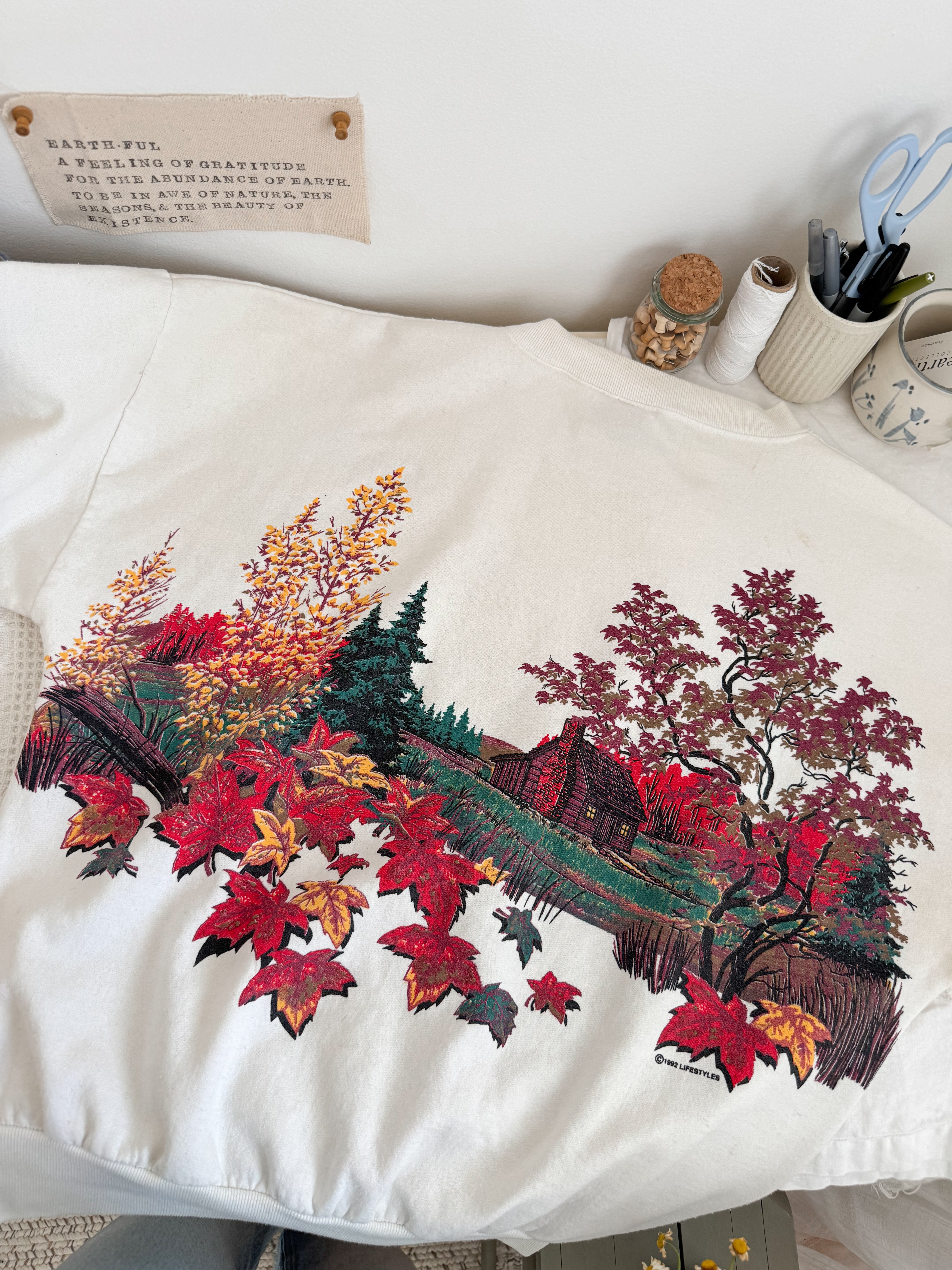 The Fall Landscape Crewneck (XL)