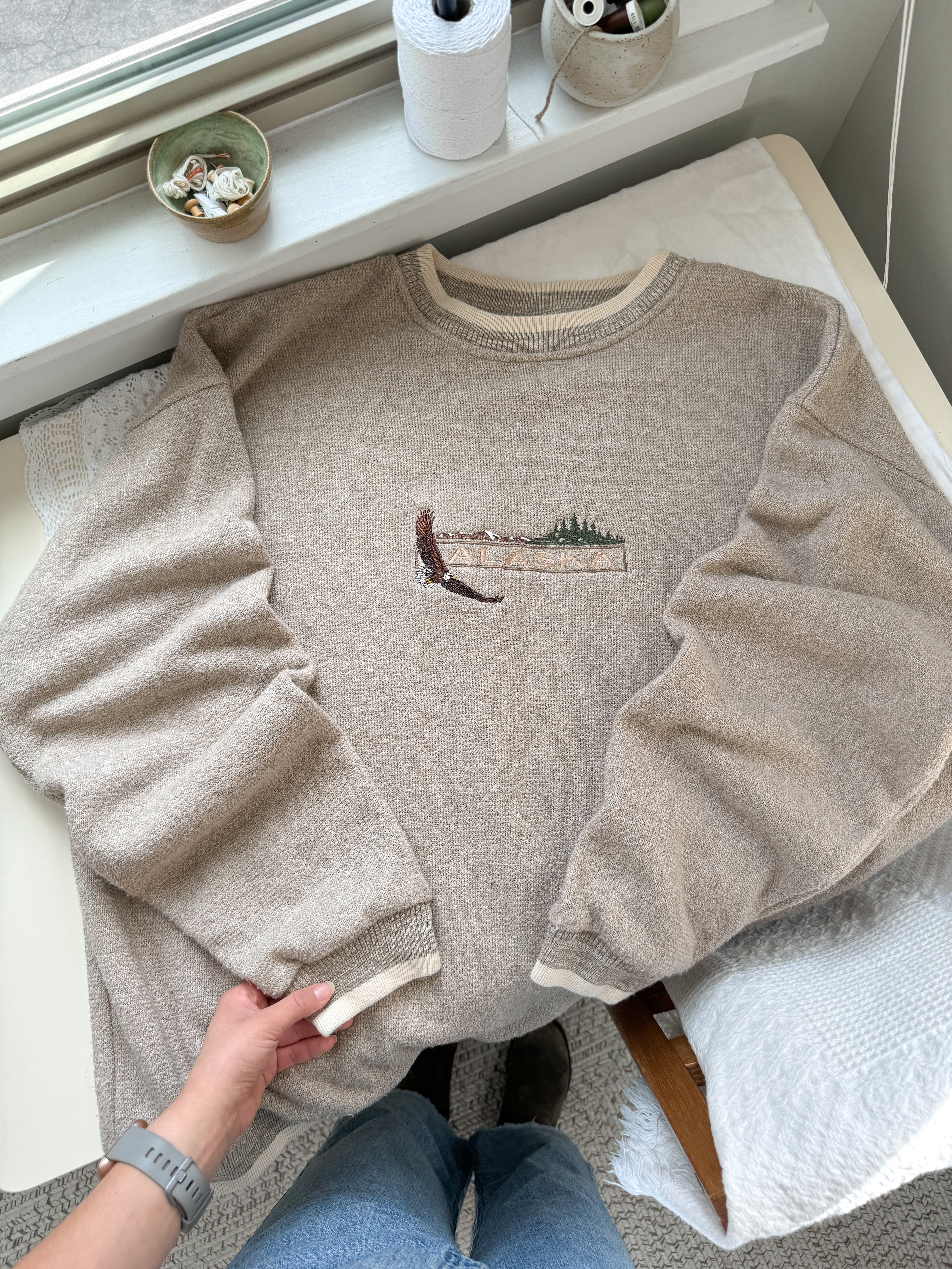 The Fuzzy Alaska Crewneck (XXL)