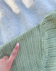 The Leafy Green Crochet Cardi (XL)