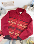 The Pumpkin Pie Cardigan (L)