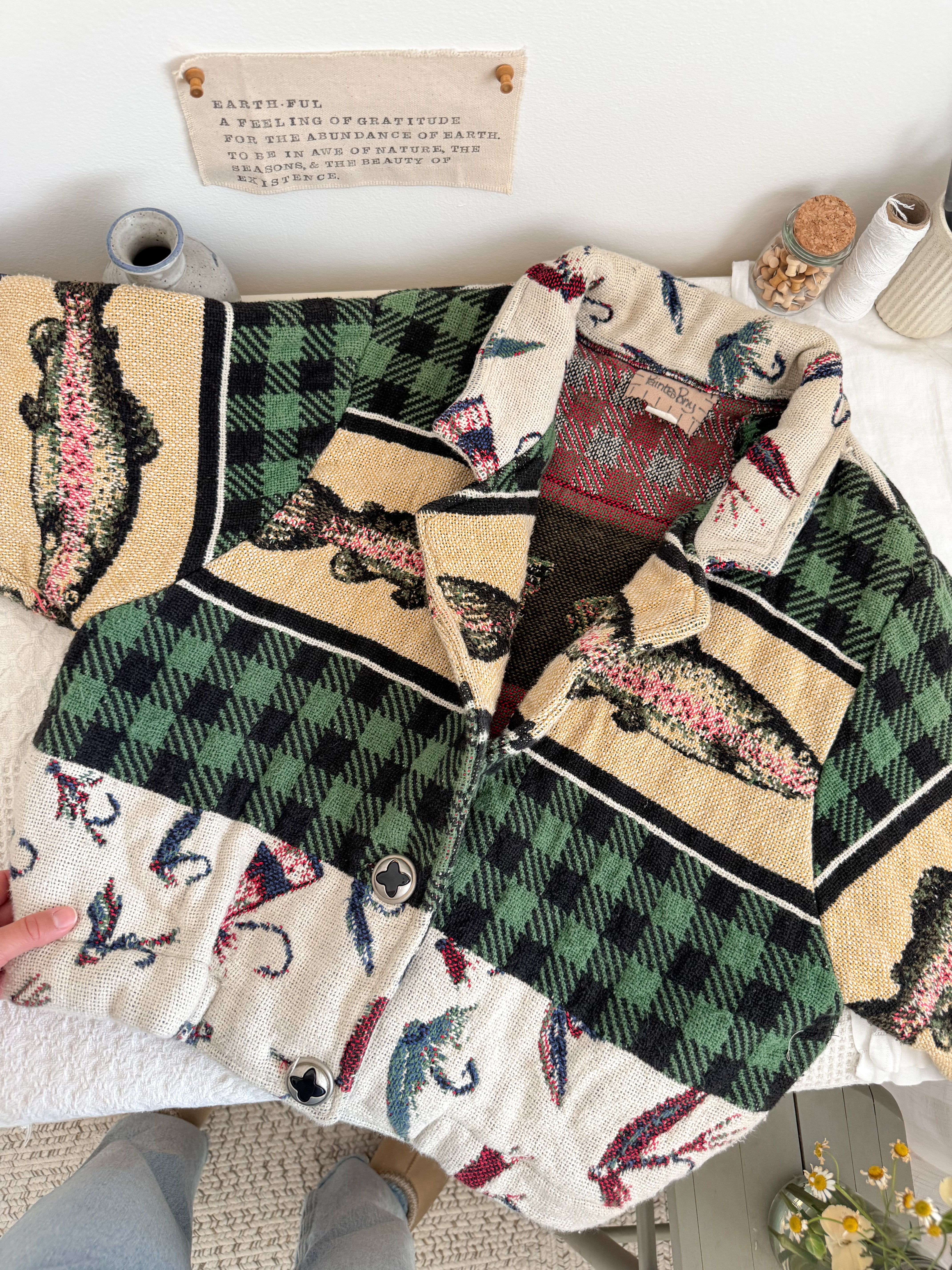 The Trout Tapestry Jacket (L)