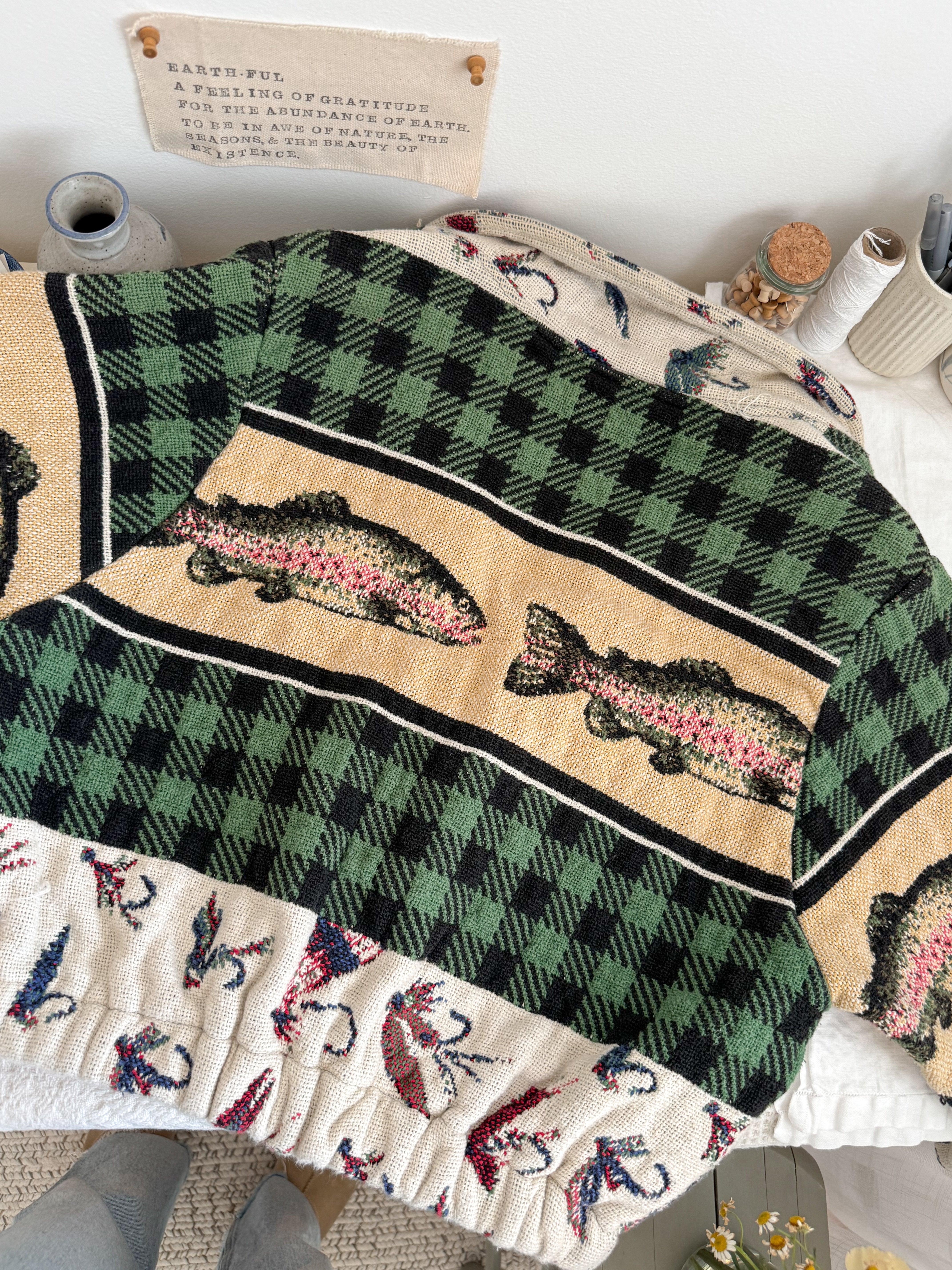 The Trout Tapestry Jacket (L)