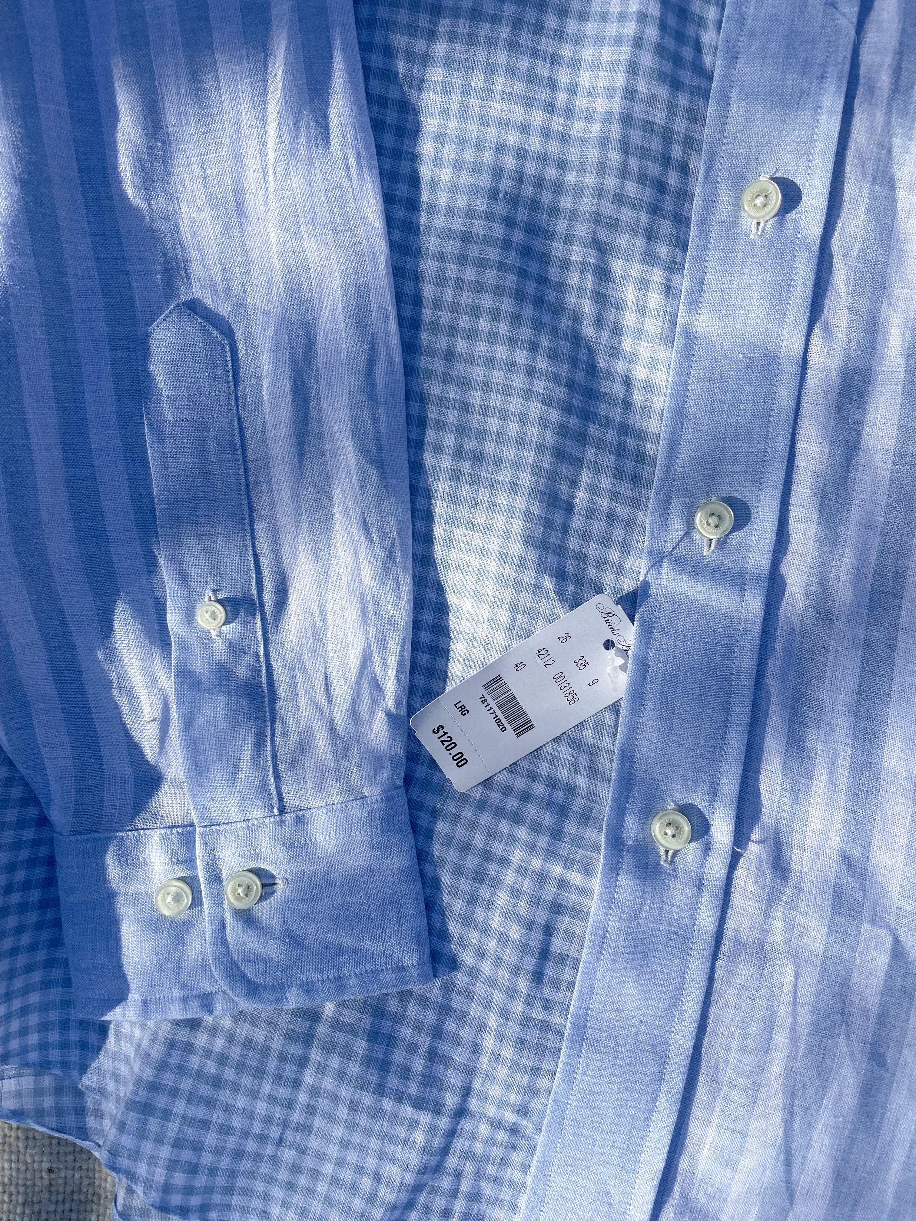 The Forget-Me-Not Button Up (L)