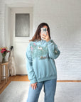 The Teal Birdie Crewneck (M)