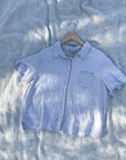 The Wheat Linen Button Up (L)