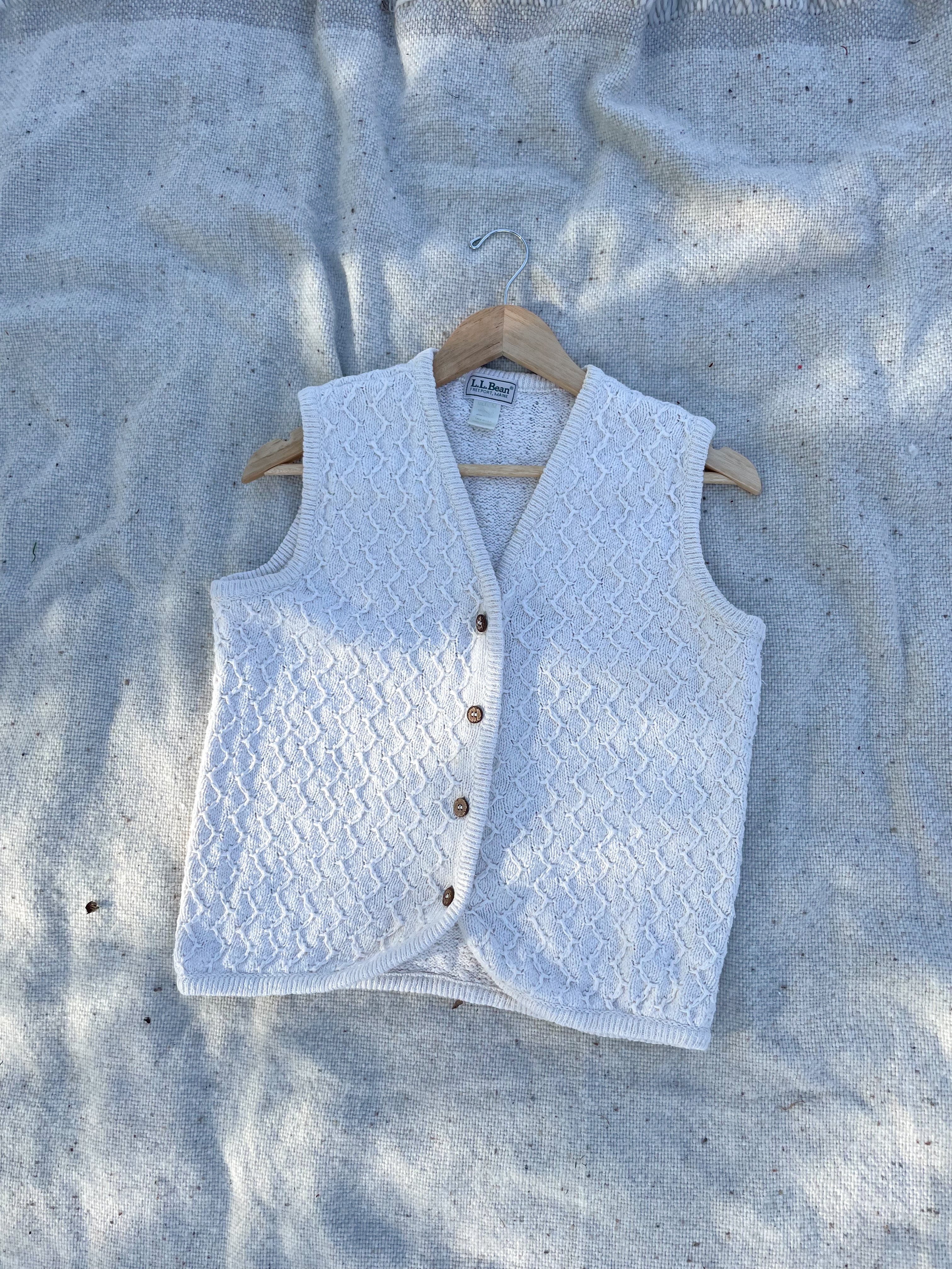 The Birch Button Vest (M)