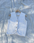 The Birch Button Vest (M)