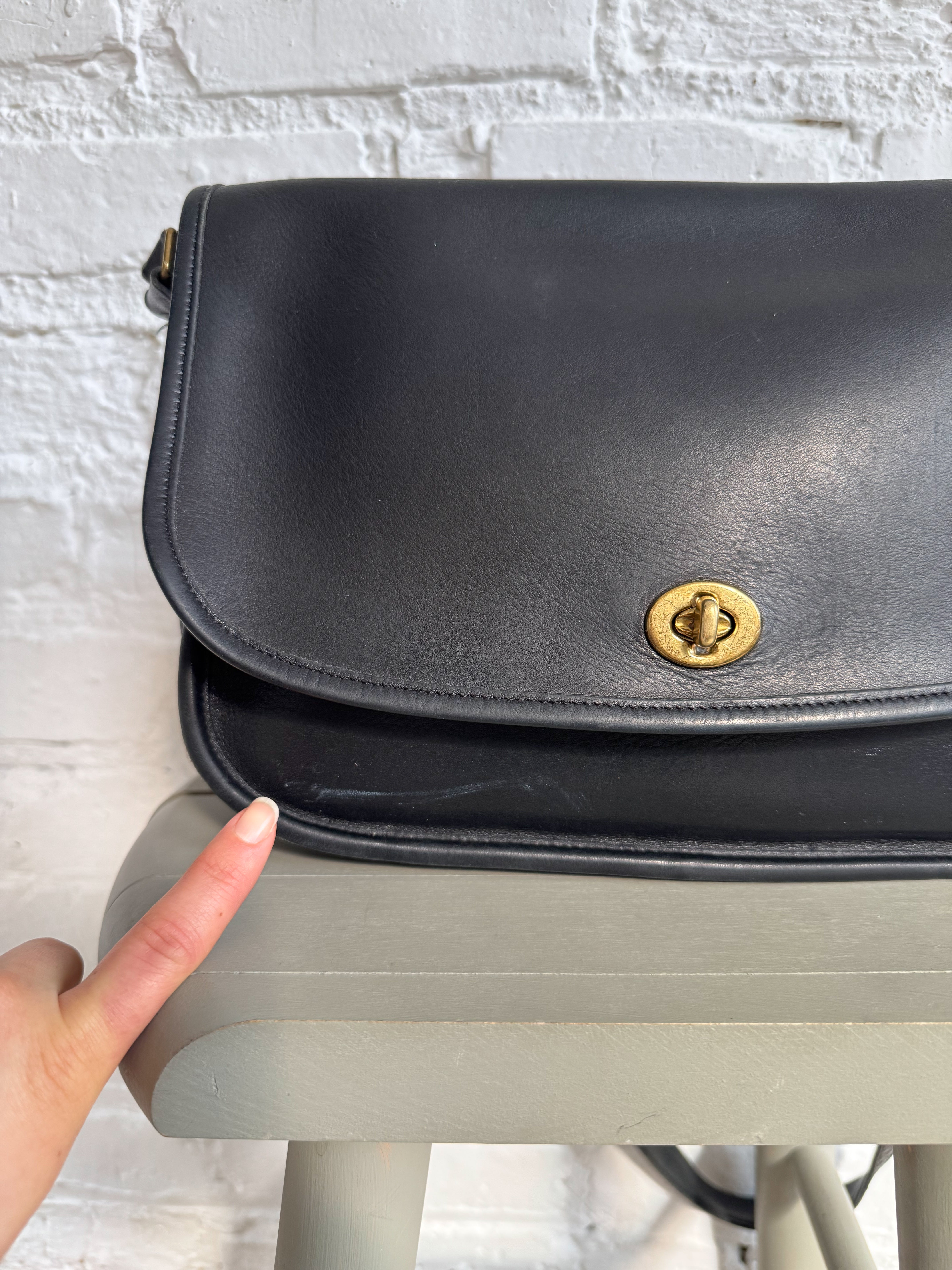 The Vintage Coach City Bag