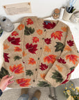 The Maple Leaf Cardigan (XL)