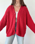 The Scarlett Weave Cardigan (XXL)