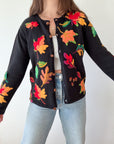 The Vibrant Leaf Cardigan (S)