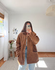 The Chestnut Corduroy Jacket (XL)