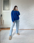 The Royal Blue Athletic Crewneck (M)