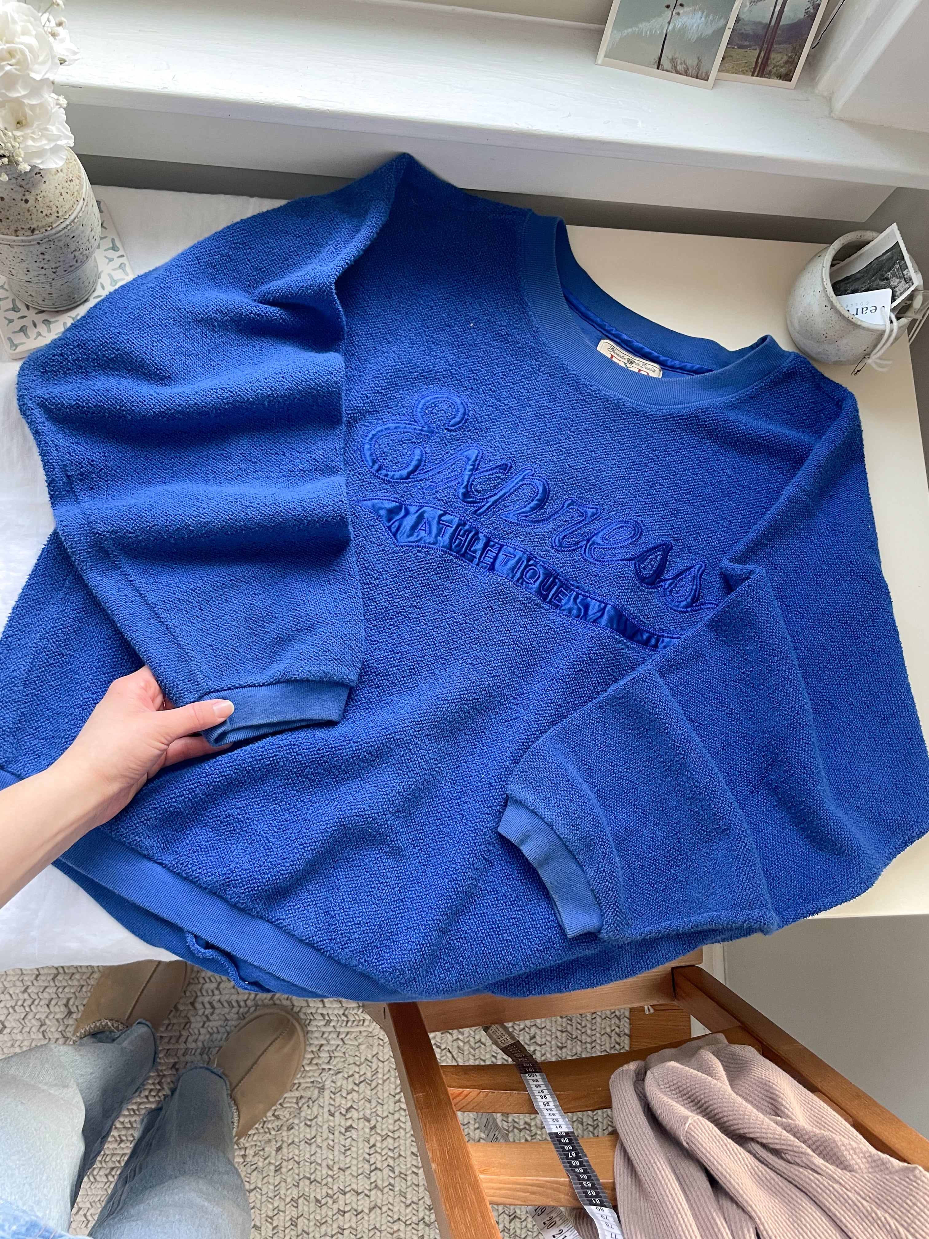 The Royal Blue Athletic Crewneck (M)