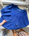 The Royal Blue Athletic Crewneck (M)