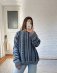 The Blue Toned Coogi Style Sweater (XL)