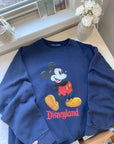 They Navy Mickey Crewneck (L)