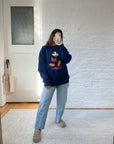 They Navy Mickey Crewneck (L)