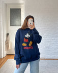 They Navy Mickey Crewneck (L)