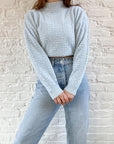 The Snowflake Mockneck Sweater (M)