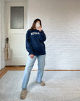 The Navy Aspen Crewneck (M)