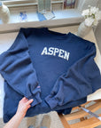 The Navy Aspen Crewneck (M)