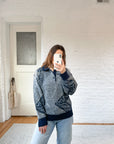 The Abstract Henley Sweater (M)