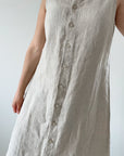 The Pampas Linen Dress (S)