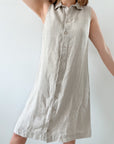 The Pampas Linen Dress (S)