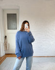 The Blue Yonder Cable Knit Sweater (XL)