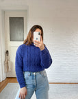 The Indigo Turtle Neck Sweater (S)