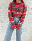 The Red Festive Fair Isle Sweater (XXL)