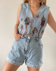 The Birdhouse Tapestry Vest (M)