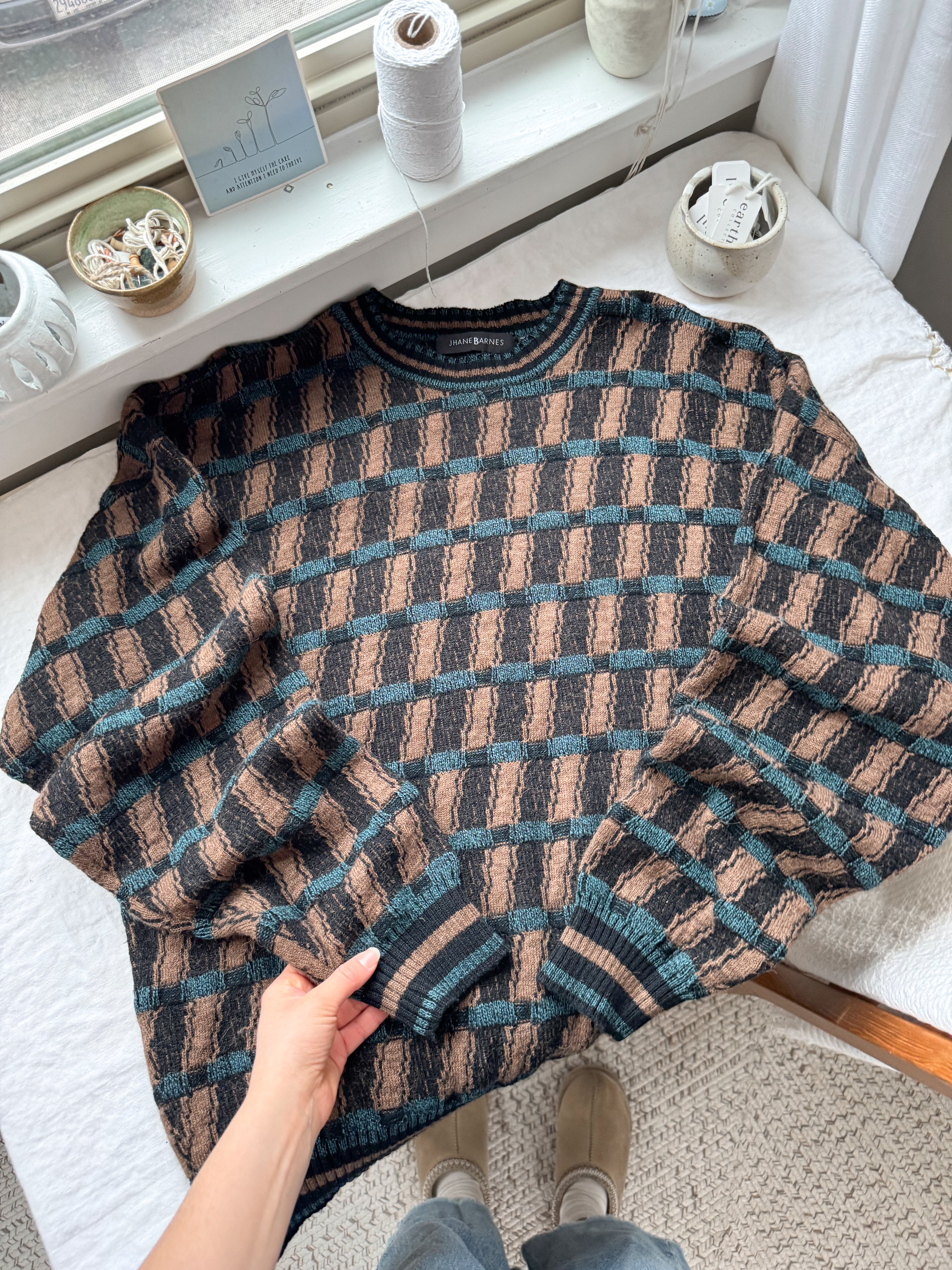 The Cozy Coffeehouse Sweater (XL)