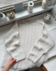 The Bone Textured Sweater (M)