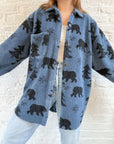 The Tree & Bear Button Up (M)