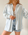 The Bluebell Button Up (M)