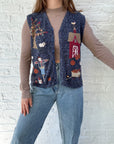 The Barnyard Knit Vest (M)