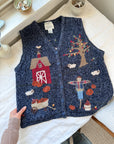 The Barnyard Knit Vest (M)