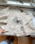 The Textured Deer Sweater (XL)