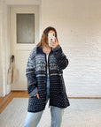 The Collared Cabin Fair Isle Cardigan (2x)