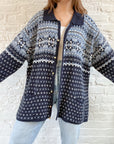 The Collared Cabin Fair Isle Cardigan (2x)