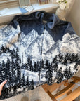 The Mountain Village Fuzzy Shacket (XL)