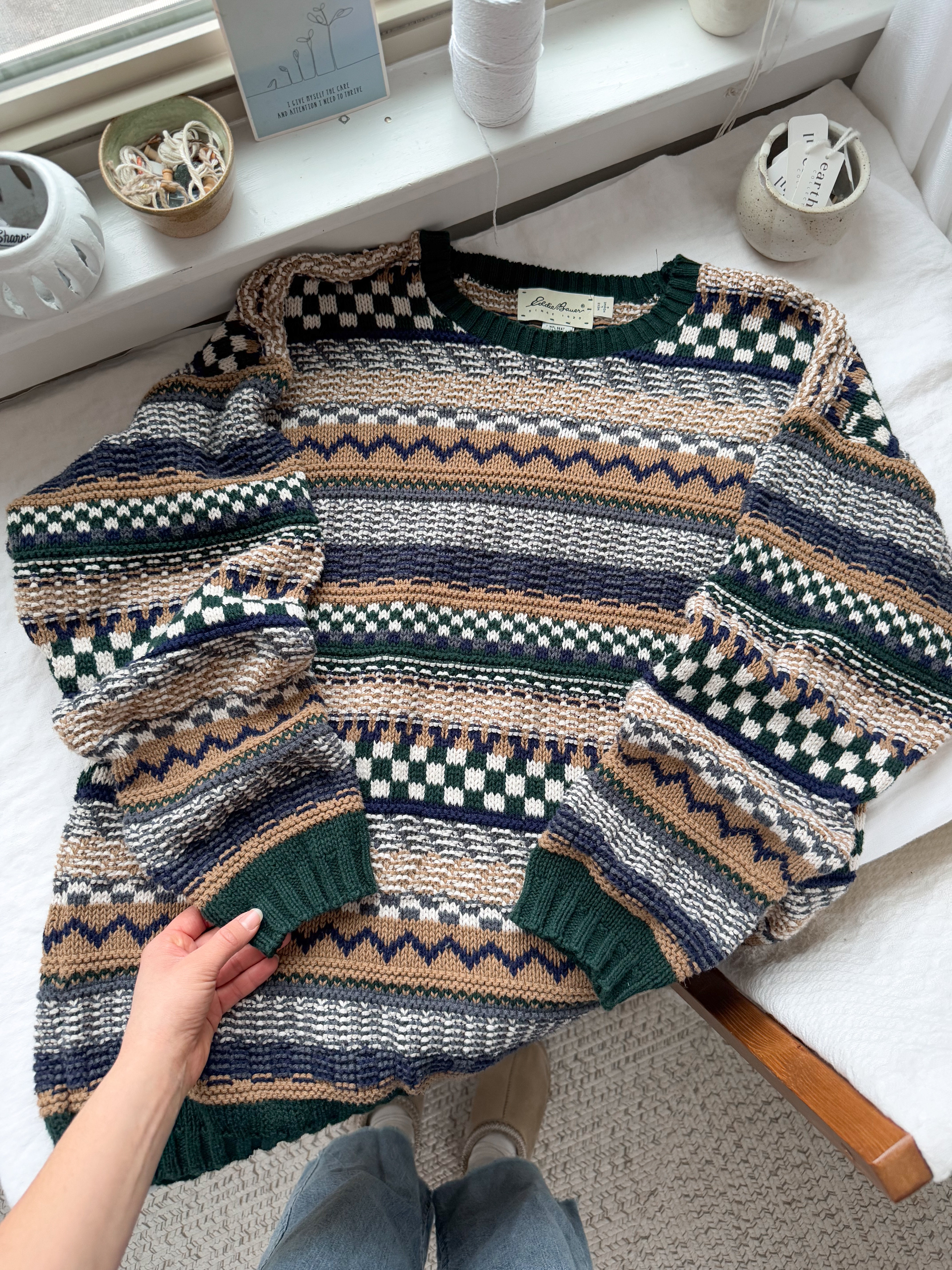 The Winter Pattern Knit (L)