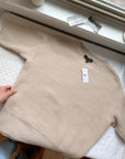 The NWT Sand Sweater Tee (M)