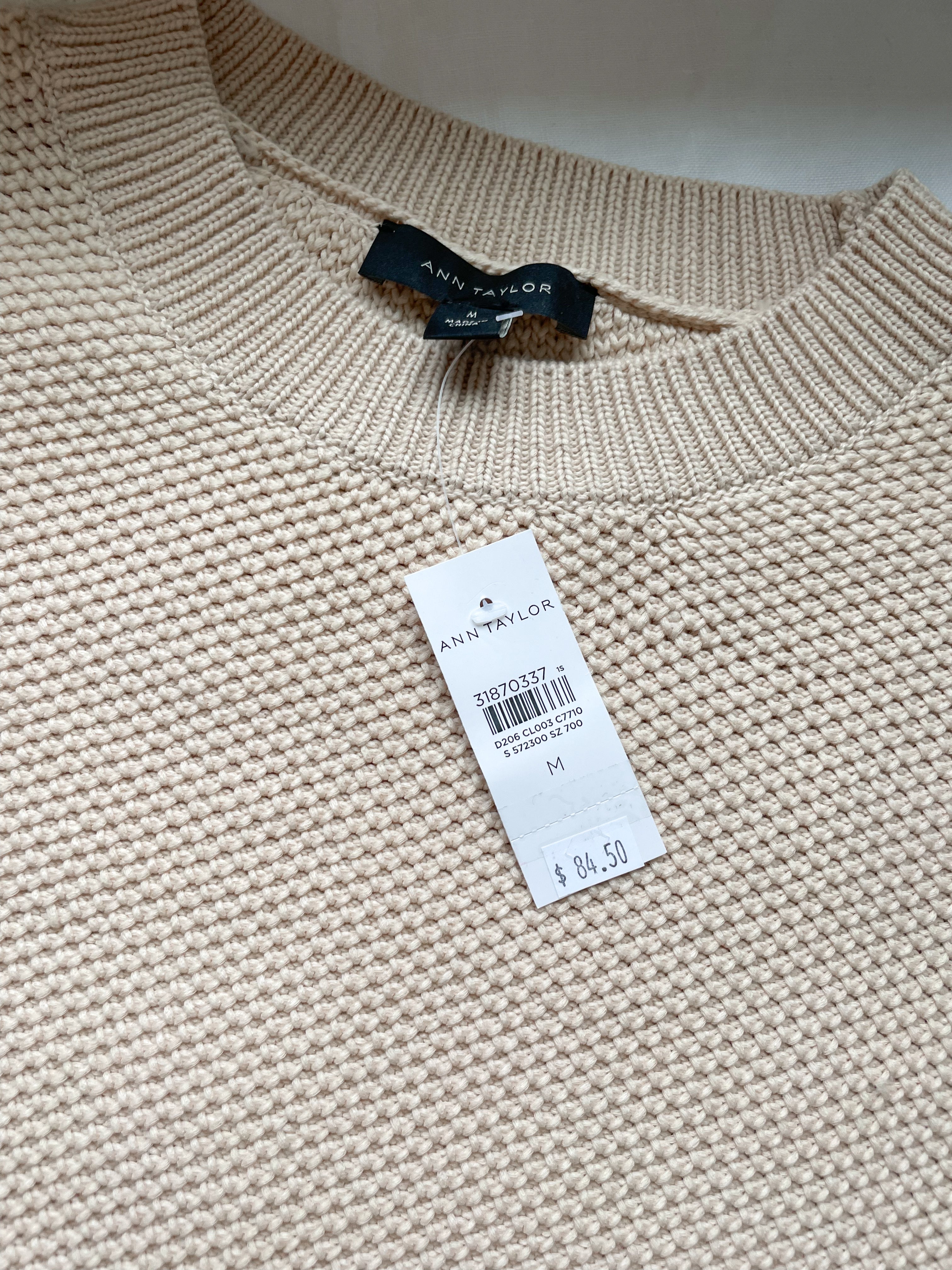 The NWT Sand Sweater Tee (M)