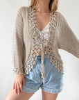 The Island Breeze Crochet Top (L)