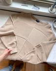 The Tan Square Knit (XL)