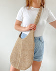 The Coastal Raffia Shoulder Bag