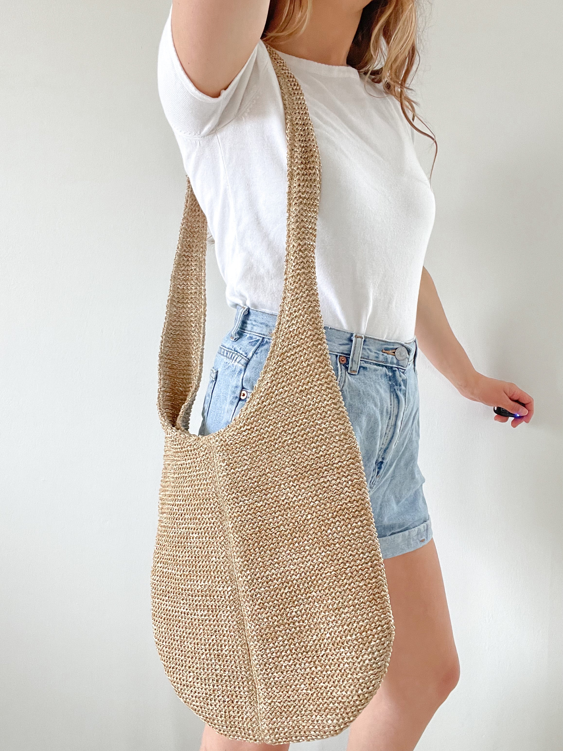 The Coastal Raffia Shoulder Bag